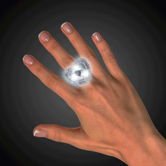 LED Diamond Bling Rings