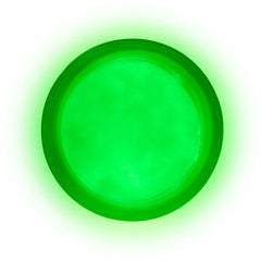 Green Glow Circles