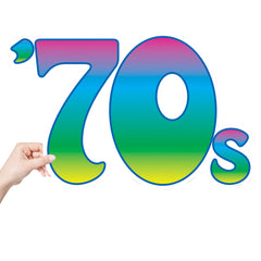 70's Cutout Decoration