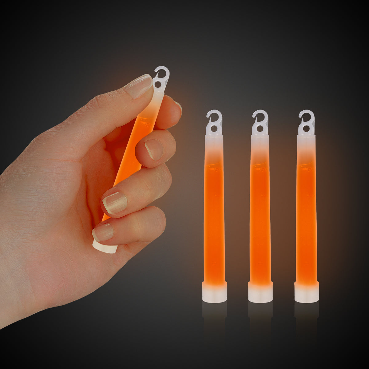 Orange 4" Glow Sticks