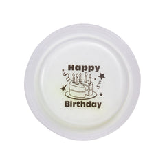 Happy Birthday Green Glow Badge