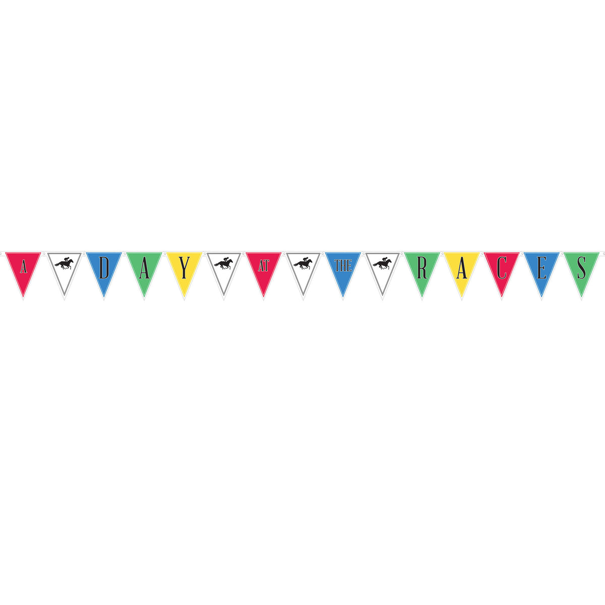 Derby Day Pennant Banner