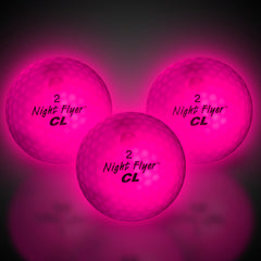 Night Flyer Pink Golf Balls