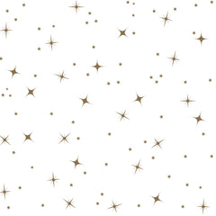 Gold Stars Vinyl Table Cover