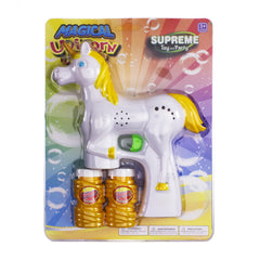 Magical LED Unicorn Bubble Gun