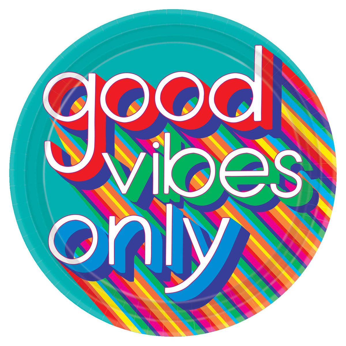 Good Vibes 10 1/2" Plates