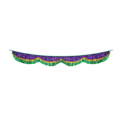 Mardi Gras Tinsel Bunting