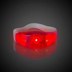 LED Red Stretchy Bangle Bracelet