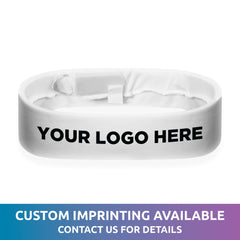 LED White Fabric Headband