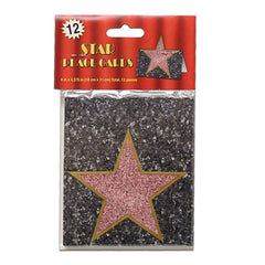 Walk of Fame Stars Place Cards