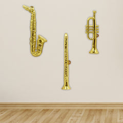 Gold Musical Decorations