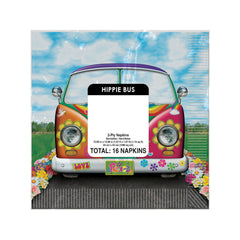 Hippie Bus Lunch Napkins