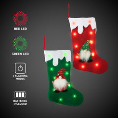LED Christmas Stockings Retail Display