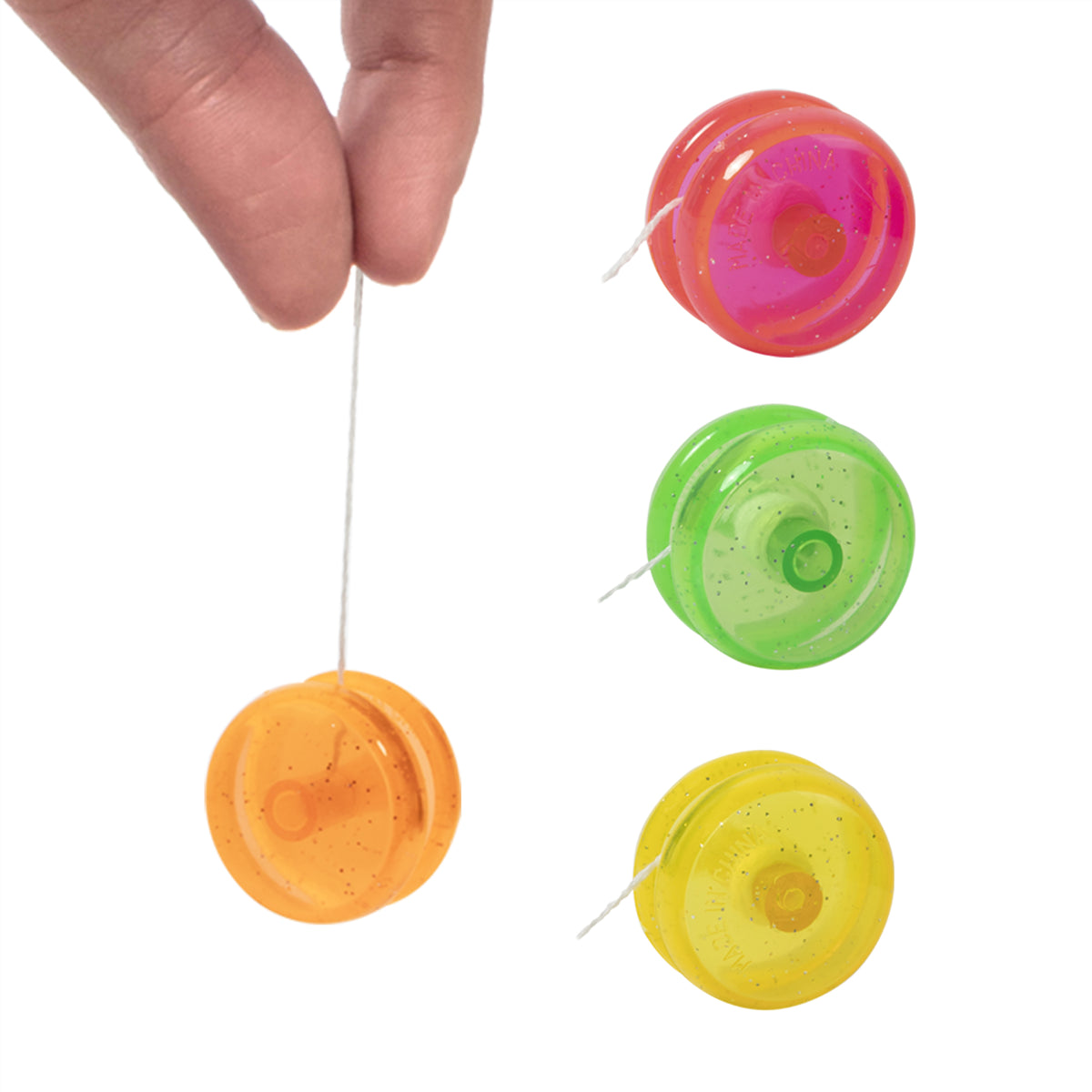 Mini Glitter Yo-Yos