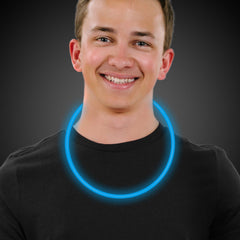 Blue 22" Glow Necklaces
