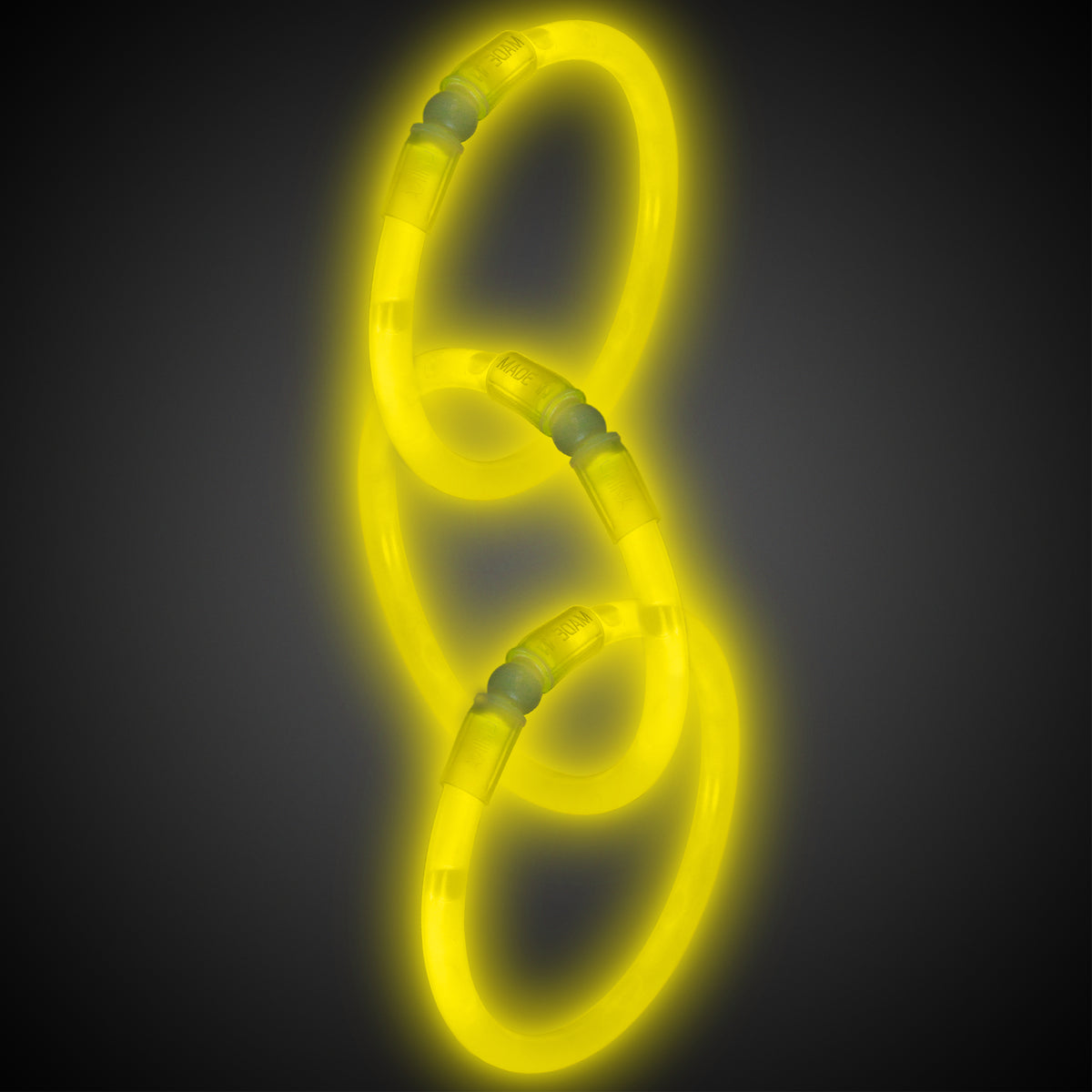Yellow Glow Bracelets