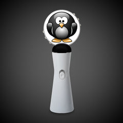 LED Penguin Coin Spinner Wand