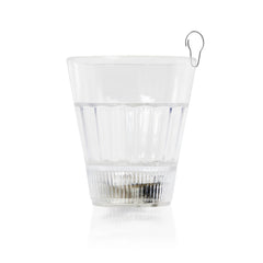 LED Green 2 oz. Shot Glass with Clip