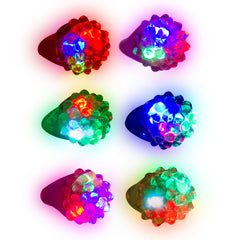 LED Bumpy Jelly Rings