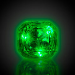 LED Green Diamond Ring