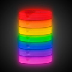 Assorted Triple Wide 9" Glow Bracelets