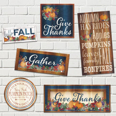 Thanksgiving Foil Cutouts