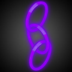 Purple 8" Glow Bracelets
