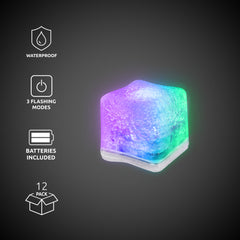 Rainbow LED Ice Cubes