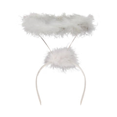 LED White Angel Halo Headband