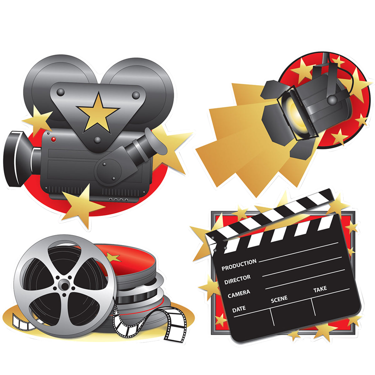 Movie Set Cutouts