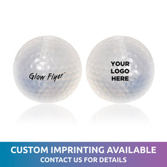 Blue Glow Flyer Golf Ball