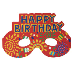 Happy Birthday Cardboard Glasses