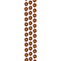 Orange 7mm Bead 33" Necklaces