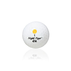 Night Flyer LED Yellow Constant-On Golf Ball