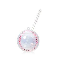 LED Baseball Cup with Straw