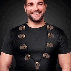 LED Skull Necklace