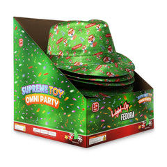 LED Christmas Fedora Hats Retail Display