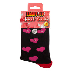 LED Heart Socks