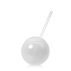 LED 20 oz. Tumbler Ball Cup with Straw