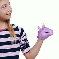 Unicorn Hand Puppets