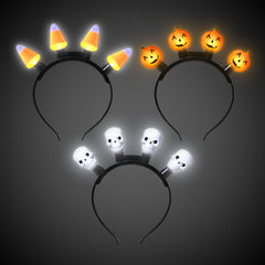 LED Halloween Headbands Retail Counter Display