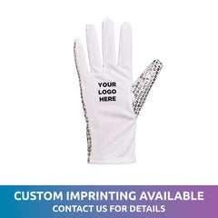 Silver Sequin Right Hand Glove