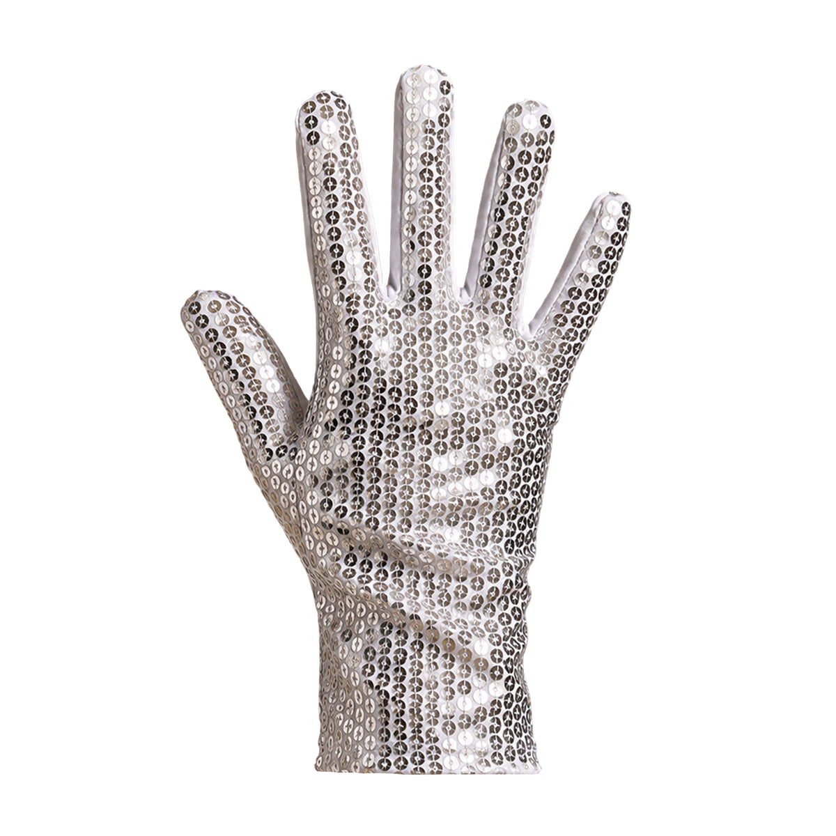 Silver Sequin Right Hand Glove