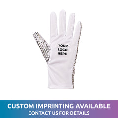 Silver Sequin Left Hand Glove