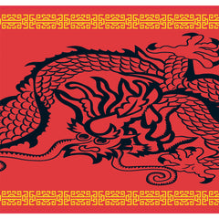 Chinese Dragon Table Runner