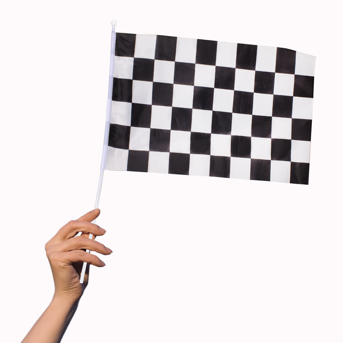 Checkered 12"x18" Cloth Flags