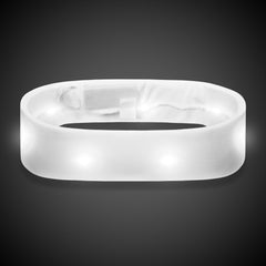 LED White Fabric Headband