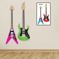 80's Electric Guitar Cutouts