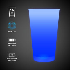 Blue LED 16 oz. Cup