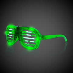 St. Patrick's Day LED Sunglasses Retail Hanging Display